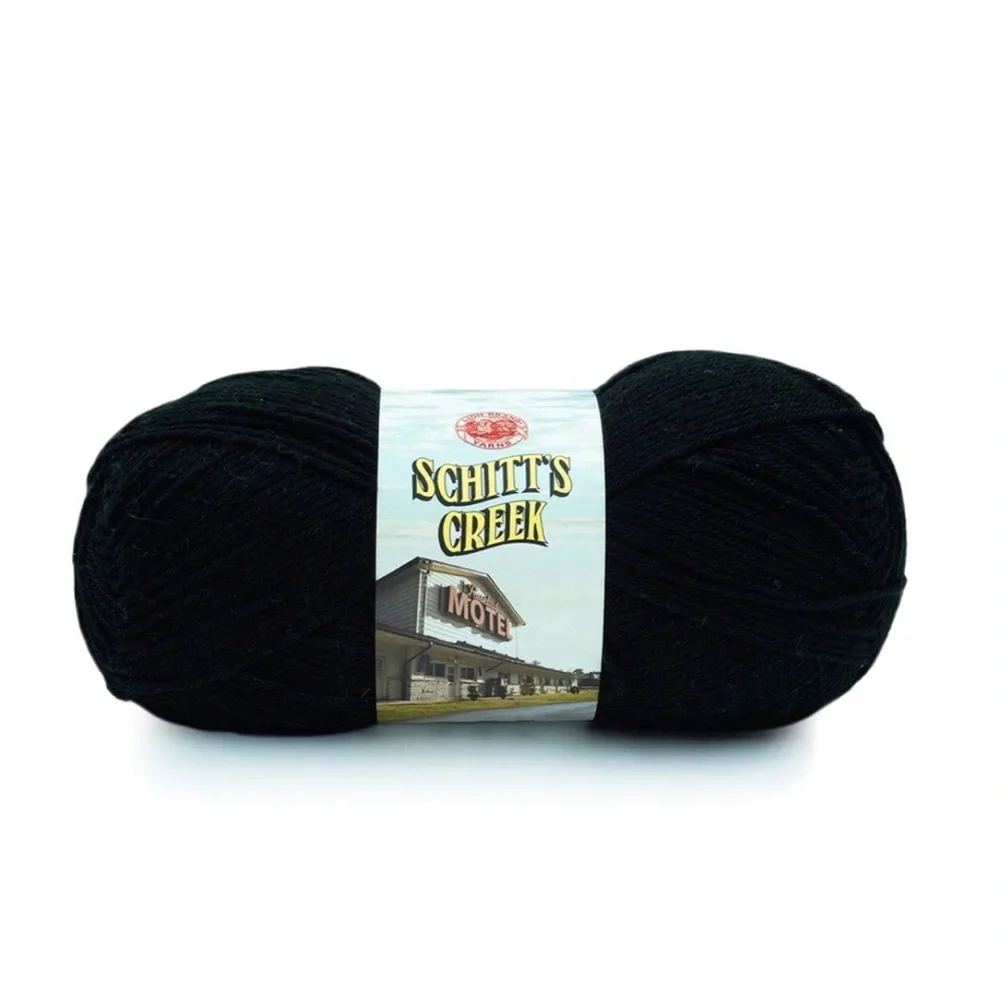 Schitt’s Creek yarn - Black Crow - Lion’s Brand Medium weight 4 - acrylic - Picture 1 of 2